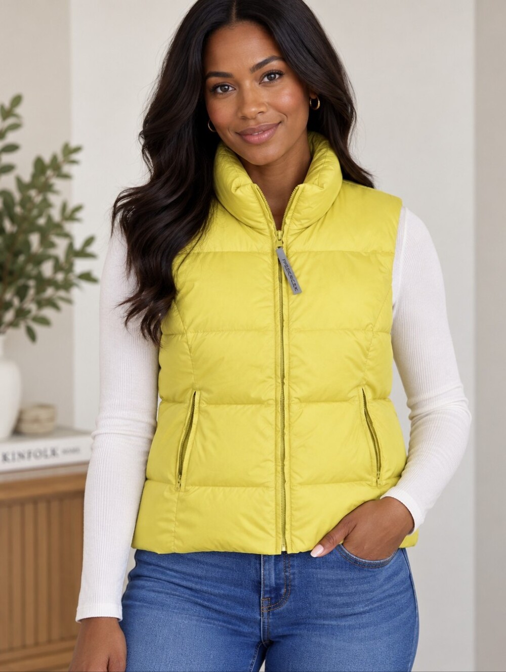 Pennyblack Yellow Eiderdown Vest
